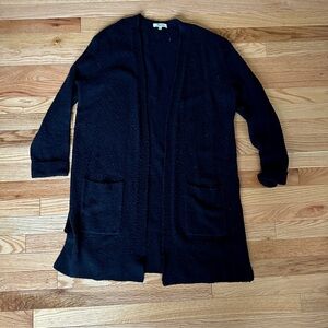 Madewell Black Sweater Jacket